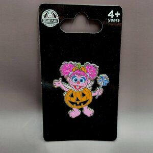 Sesame Street Place Classic Collection Abby Cadabby in Pumpkin Pinback Pin